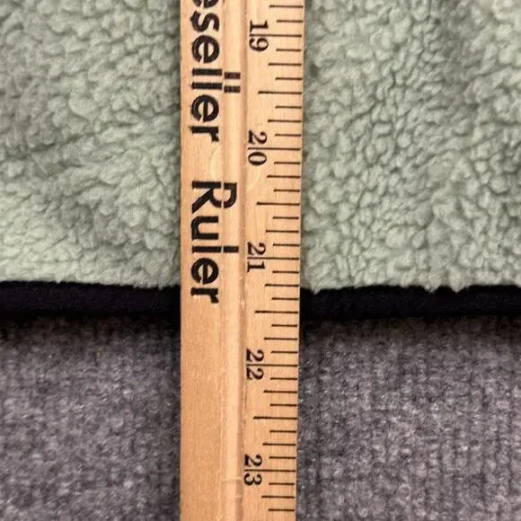 Free People FP Movement Women XS Hit The Slopes Aqua Haze Pullover Fleece Jacket - Picture 10 of 10